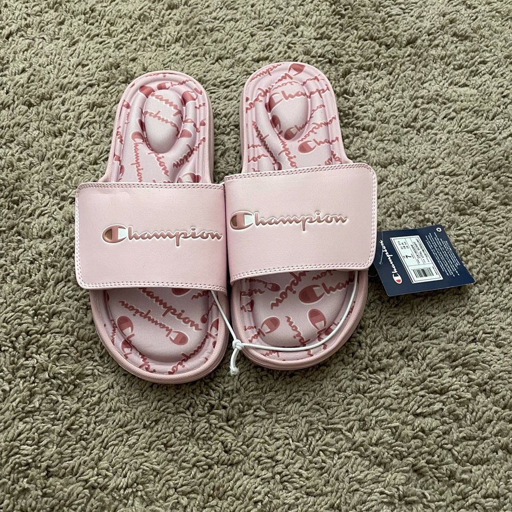 Champion Vital Script Slide Sandal